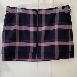 AX mini plaid skirt